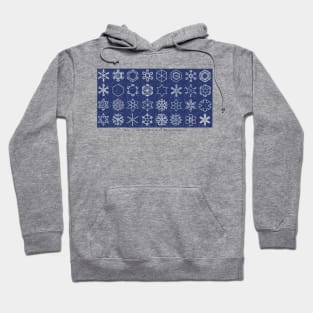 Snow Crystals Hoodie